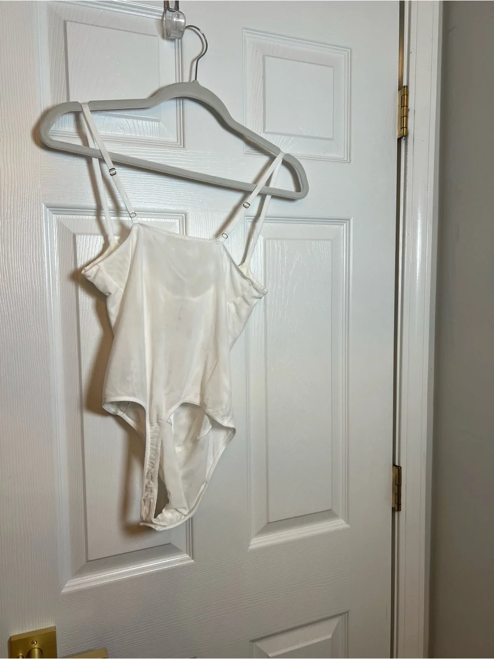 FREE PEOPLE Night Rhythm Corset Bodysuit in Ivory